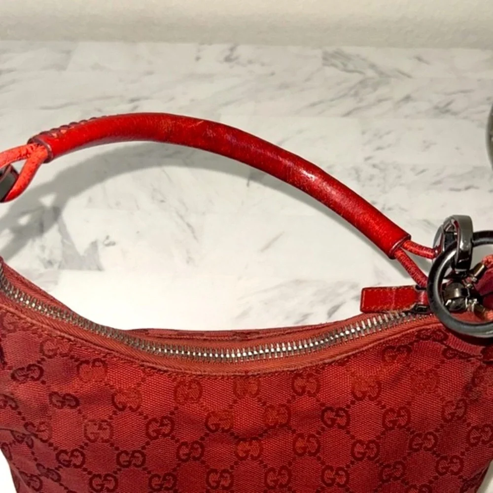 Gucci Red Shoulder Bag - Picture 12 of 16